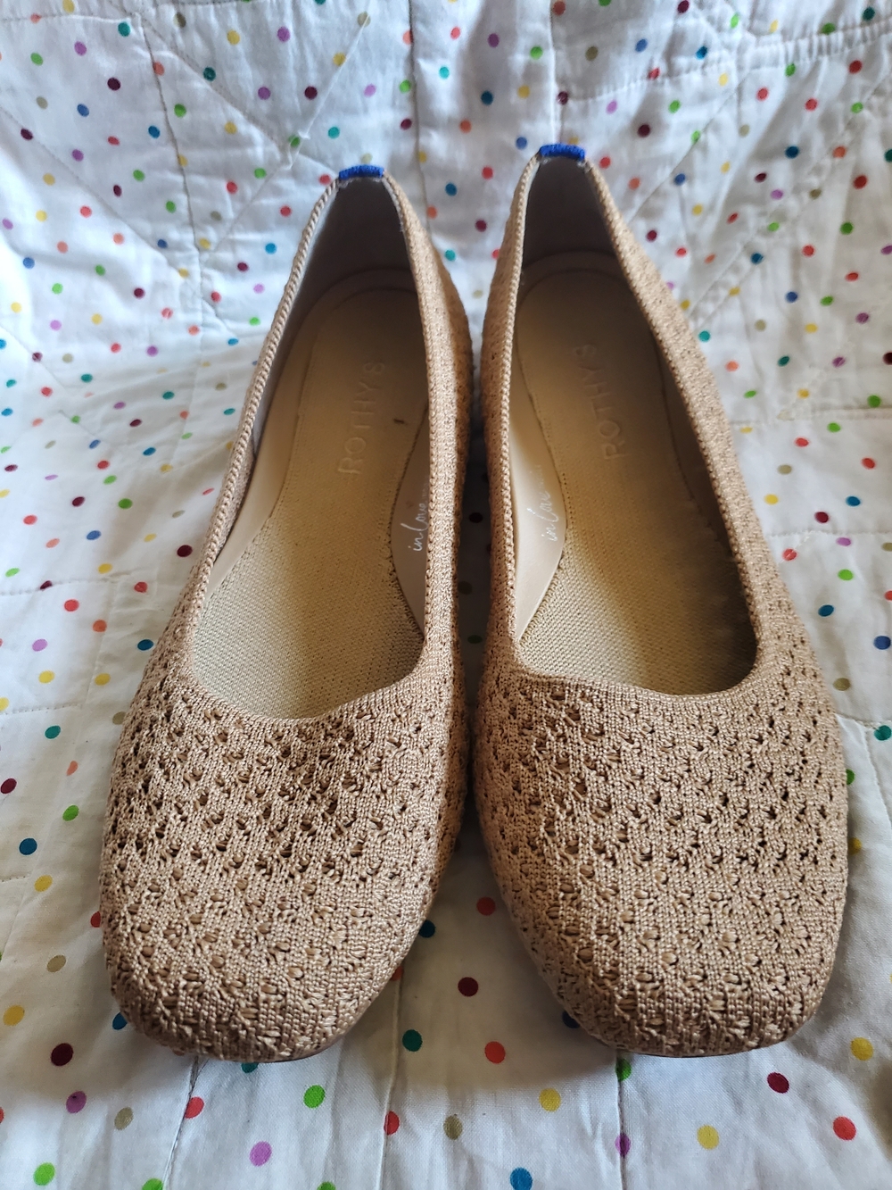 Rothy's The Max Square Women's Flats Size 8.5.